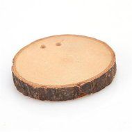 OrliverHL Wooden Rustic Forever Wedding Party Ring Pillow Cushion Rings Bearer Holder N2