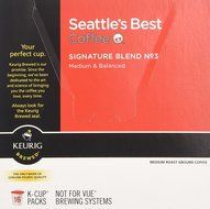 Seattles Best Coffee Signature Blend Number 3, Medium &amp; Balanced K-cup 16 Packs N3