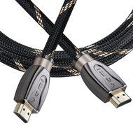 JINPIN HDMI Cable 12ft-blue is a Ultra High Speed HDMI ethernet cable.The 4k audio cable Support 1080P, 3D,4k,... N18