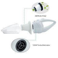 Car Vacuum Cleaner 120W, Warmoor 12V 3000PA Suction Portable Handheld Wet &amp; Dry Auto Vac, 16.4FT(5M)Power Cord... N15