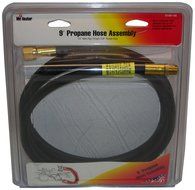 Mr. Heater F273707 5-Feet Propane Hose Assembly with 1/4-InchMale Pipe Thread x 3/8-Inch Female Flare