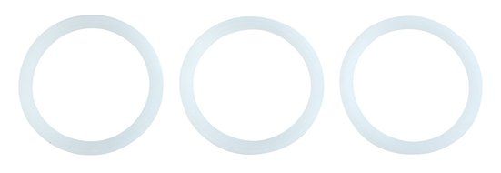 Primula Replacement Silicone Gaskets for 6 Cup Size Aluminum Espresso Pots, Set of 3