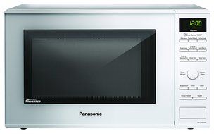 Panasonic NN-SD654W White 1200W 1.2 Cu. Ft. Countertop Microwave Oven with Inverter Technology