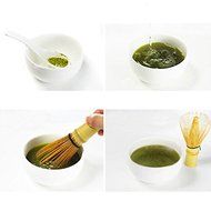 DUOMI 100 tate White Bamboo Matcha Tea Whisk Chasen for preparing Matcha Green Tea Accessories set Dishware and...