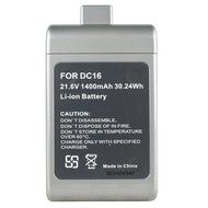 Dyson DC16 battery 21.6V 1500mAh, gery color