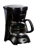 Chefman RJ14-4-M 4 Cup Switch Coffee Maker, Black