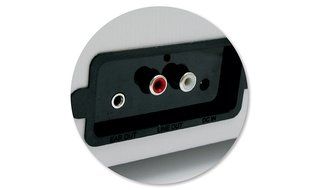 Vinyl Styl Groove Portable 3 Speed Turntable (White) N4