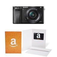 Sony Alpha a6000 Mirrorless Digital Camera with 16-50mm Power Zoom Lens + $50 Gift Card