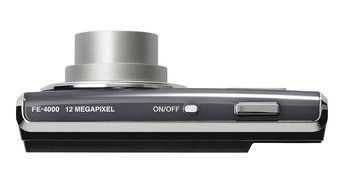 Olympus FE-4000 12MP Digital Camera with 4x Wide Angle Optical Zoom and 2.7 inch LCD (Dark Grey) N10