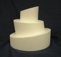Wacky Cake Dummy, Styrene, Set of 3