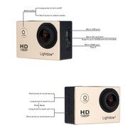 Lightdow LD4000 1080P HD Sports Action Camera Bundle with DSP:NT96650 Chip, 1.5-Inch LPS-TFT LCD, 170&deg; Wide Angle... N10