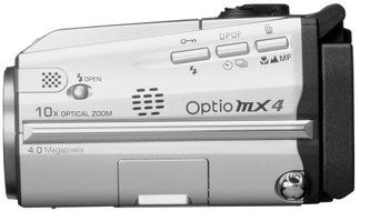 Pentax Optio MX4 4MP Digital Camera with 10x Optical Zoom N4