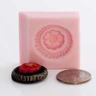 Floral Western Concho Silicone Mold Chocolate, Fondant, Candy, Mints, Resin, Clay, Flexible and Easy to Use.