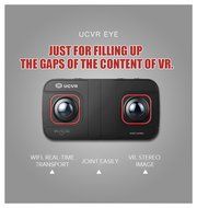 Chunnuan Professional Digital VR Camera 360 Dual-lens Larger Angle 360 panoramic UCVR EYE WIFI Full HD 1080P 4K... N3