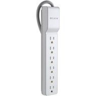 Belkin 8-Outlet Commercial Power Strip Surge Protector with 8-Foot Power Cord, 2500 Joules (BE108000-08-CM) N11