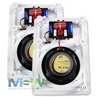 PBX (PowerBass) Home Audio MC-6.5W 6-1/2" M-Series Integra Cinema 2-Way In-Wall Speakers N2
