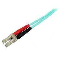 StarTech.com 2m Fiber Optic Cable - 10 Gb Aqua - Multimode Duplex 50/125 - LSZH - LC/SC - OM3 - LC to SC Fiber... N3