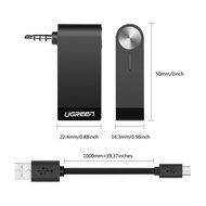 Bluetooth Receiver, Ugreen 3.5mm Aux Bluetooth 4.1 Receiver Audio Music Car Receiver Bluetooth Car Speaker, with... N2