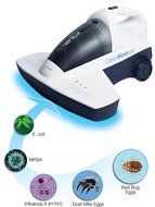 Verilux CleanWave Sanitizing Portable Vacuum, White N8
