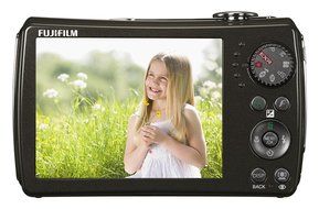 Fujifilm FinePix F200EXR 12MP Super CCD Digital Camera with 5x Wide Angle Dual Image Stabilized Optical Zoom N10