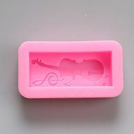 Sher Cello Chocolate Silicone Molds,Cake Molds,Soap Molds,Decoration Tools Bakeware N6
