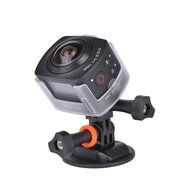 AMKOV 100S 360 Degree All View 220&iexcl;&atilde; Fisheye Camera WiFi 1440P@30FPS Action Camera N2