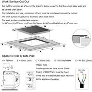 WindMax&reg; 23.5'' Glass 2 Induction &amp; 2 Infrared Cooker Timmer Burners Stove Cooktops 6000W 240V N2
