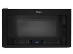Whirlpool Black Microwave Hood
