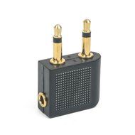 3.5 mm Airplane Airline Travel Headphone Jack Audio Adapter High Quality N2