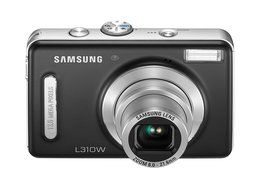 Samsung SL-310W 13.6MP Digital Camera with 3.6x Wide Angle Optical Image Stabilized Zoom (Silver) N6