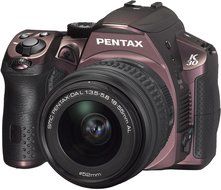 Pentax K-30 16 MP CMOS Digital SLR 18-55 WR Lens Kit Silky Bordeaux N2