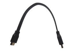 1FT HDMI High-Speed Gold Plated A male to A male Extension Flat Cable Supports 1.4 Ethernet 3D 4K - Use with DTV... N4
