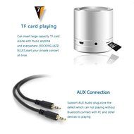 Rose Gold Bluetooth Speaker By BOOMER VIVI Portable Mini Bluetooth Speaker Wireless Loud Speaker With Clear Sound... N18