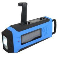 OUTERDO Dynamo Emergency Survival Solar Hand Crank Self Powered AM/FM/NOAA Weather Radio, LED Flashlight,Phone... N9