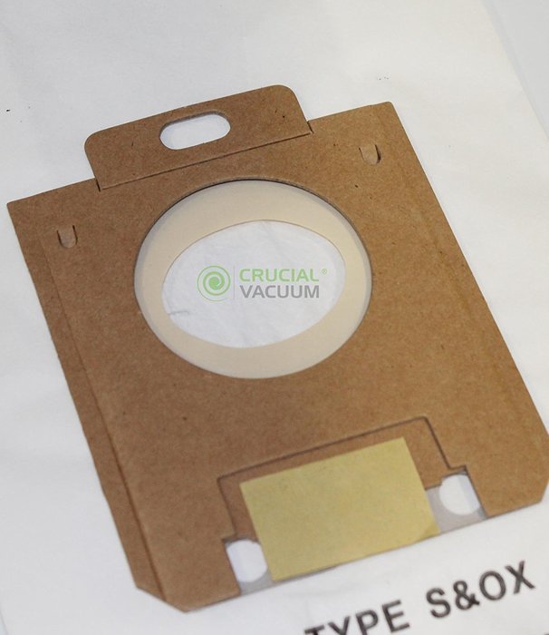 8 Eureka Style Ox & Electrolux Style S Paper Micro Allergen Bags, Compare To Part # 61230, Designed & Engineered... N3