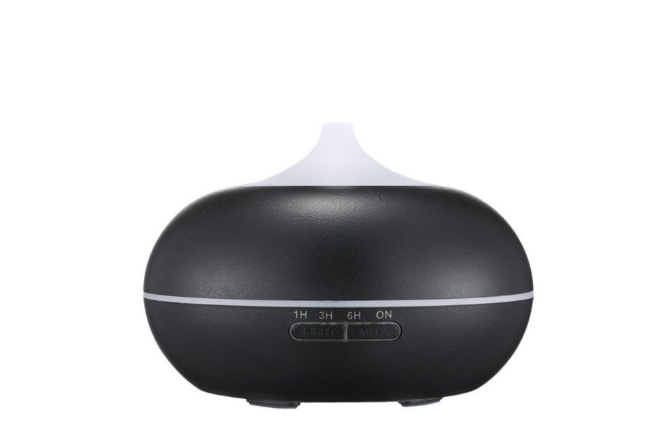 ATD Adjustable Mist Mode Aromatherapy Essential Oil Diffuser with 7 Color Ultrasonic Atomization Humidifier Black N7