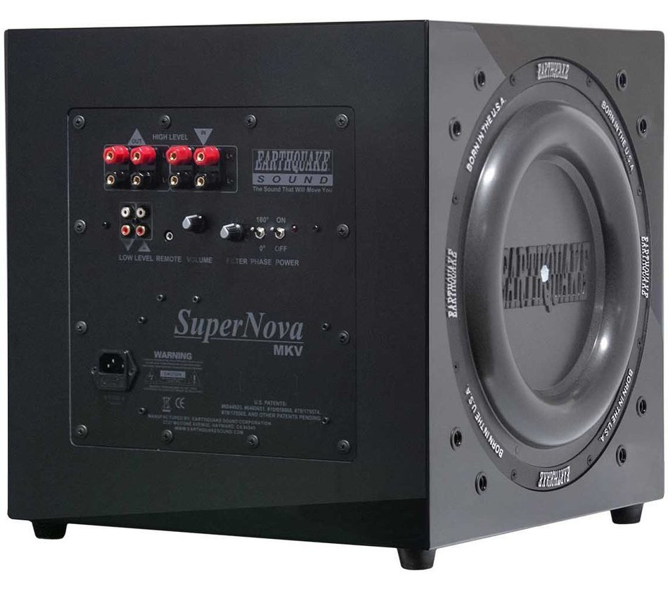 Earthquake Sound Supernova MKV-12VC 12-inch Powered Subwoofer (Cherry, Single) N2