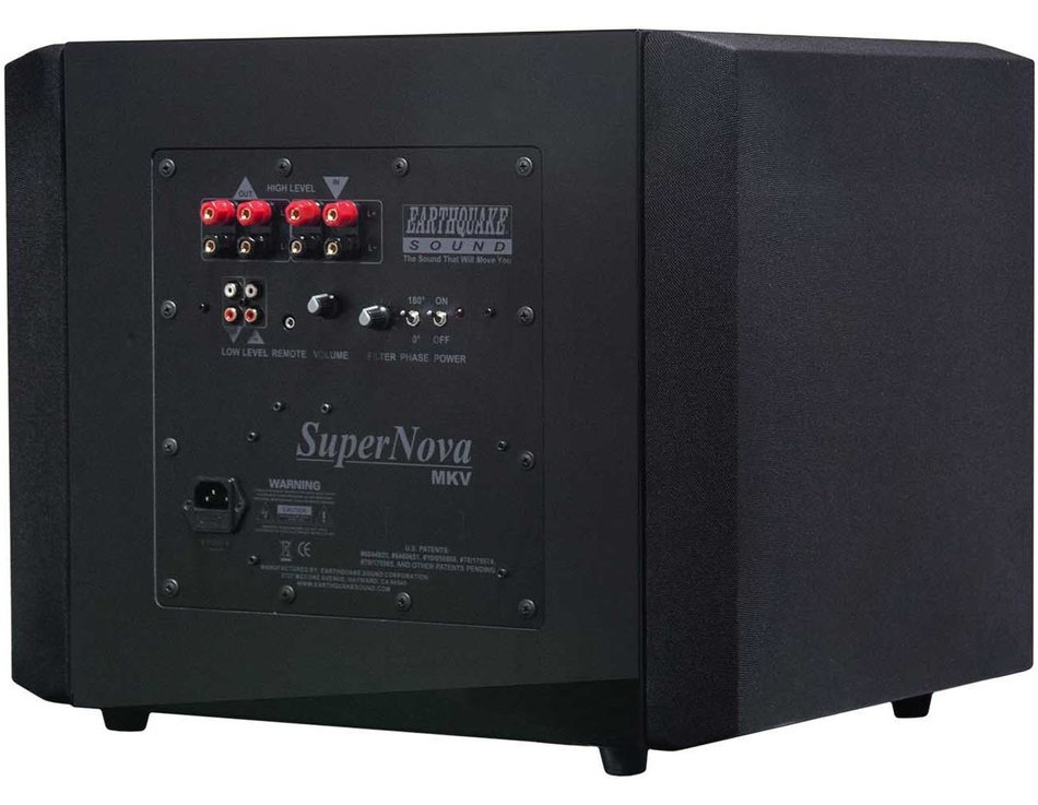 Earthquake Sound Supernova MKV-12VC 12-inch Powered Subwoofer (Cherry, Single) N3