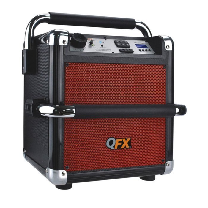 QFX All Weather Party Speaker- Red Consumer Electronics