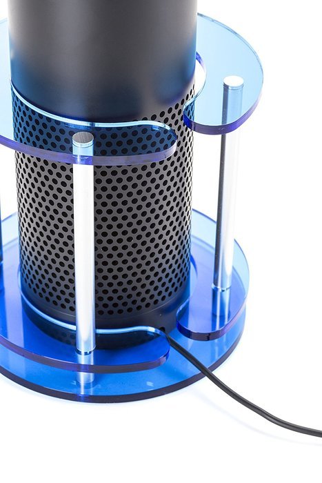 Speaker Stand for Amazon Echo, UE Boom and Other Models - Protect and Stabilize Alexa by Wasserstein (Bamboo)