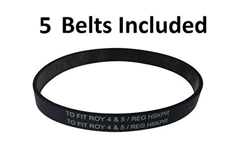 5 New Belts for Dirt Devil Vacuum Cleaner 4//5 Style 4 & 5