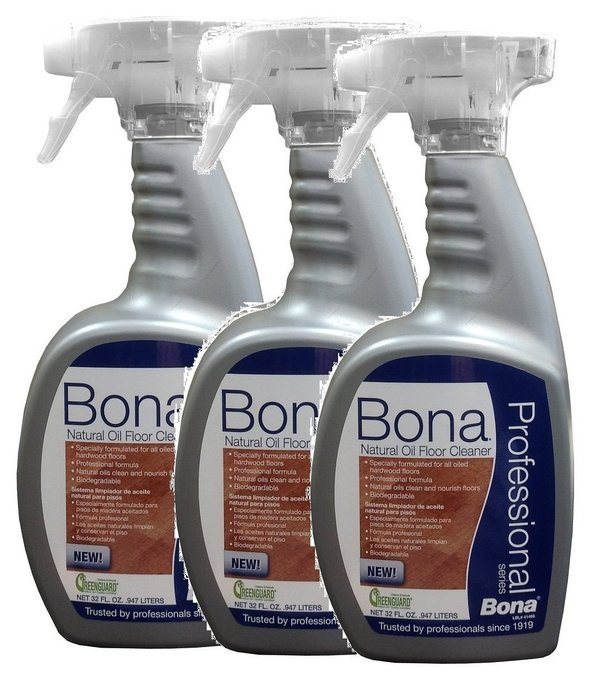 BonaKemi USA WM701151001 Hardwood Floor Cleaner Pro Series Natural Oil Floor Cleaner,,32oz