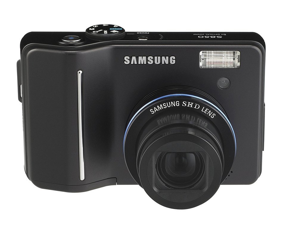 Samsung Digimax S850 8.1MP Digital Camera with 5x Advance Shake Reduction Optical Zoom (Black) N2
