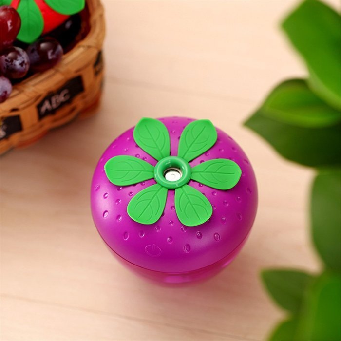 Alonea Strawberry Home Aroma LED Humidifier Air Diffuser Purifier Atomizer (Blue) N9
