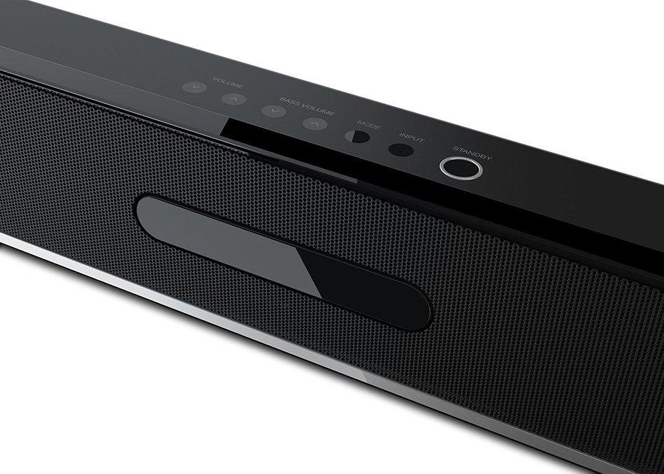 Toshiba SBX5065 SoundStrip Audio Sound Bar Speaker System (Black)