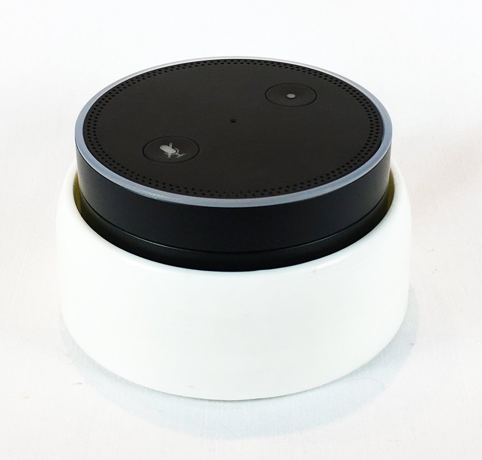 Dot Pod (White) Magnetic and Wall mount for your Echo Dot N5