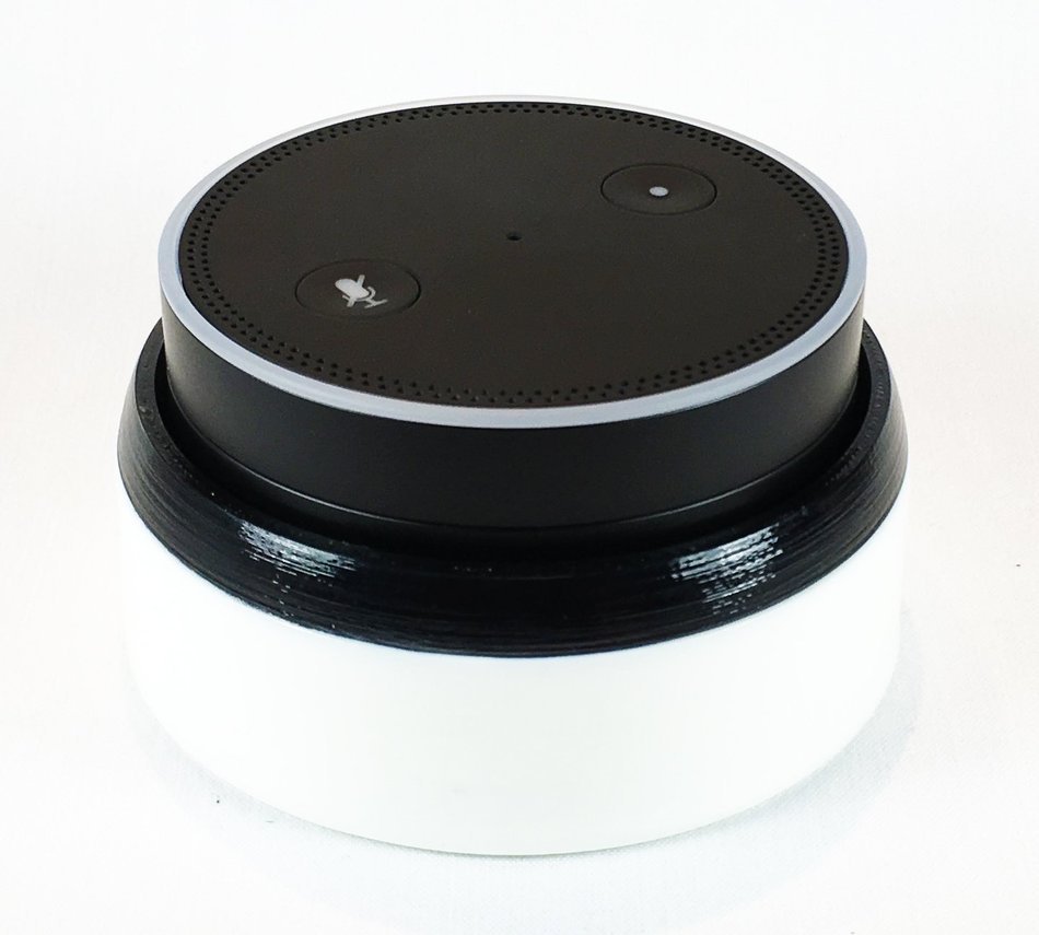 Dot Pod (White) Magnetic and Wall mount for your Echo Dot N6