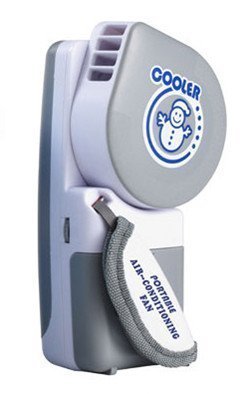 1 X Mini Handheld Air Conditioner Cooling Fan, Powered By Batteries or USB - For Sports, Hiking, Camping, Airplanes... N5