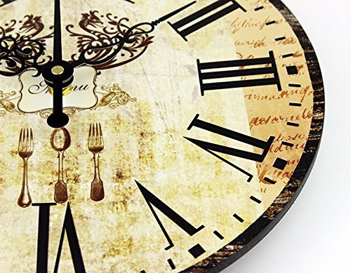 Kitchen decorative wall clocks absolutely silent fashion wall watches home decor clock
