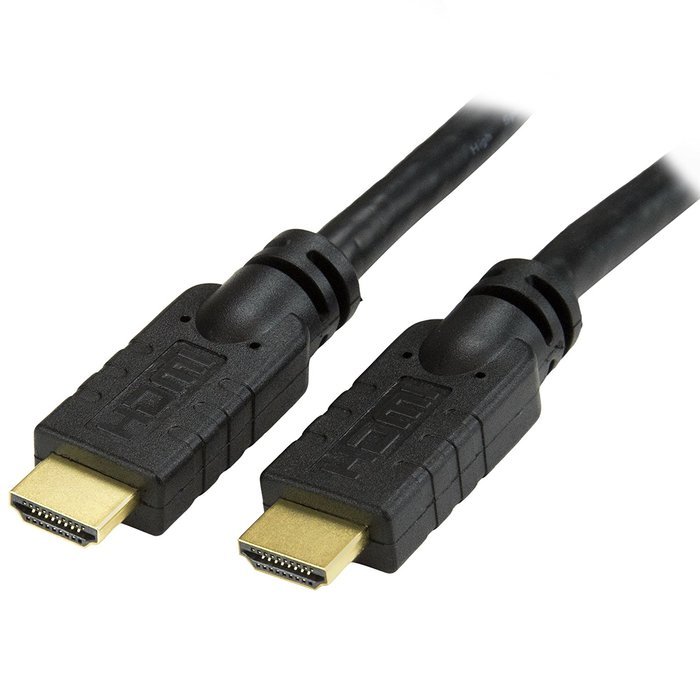 StarTech.com 25 ft Flat High Speed HDMI Cable with Ethernet - Ultra HD 4k x 2k HDMI Cable - HDMI to HDMI M/M -... N12